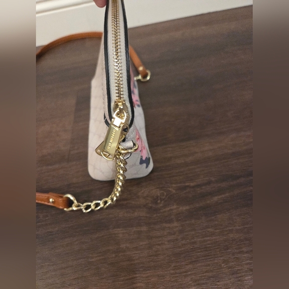 Steve Madden Pink Cherry Blossom Dragon Crossbody Bag - Picture 7 of 11